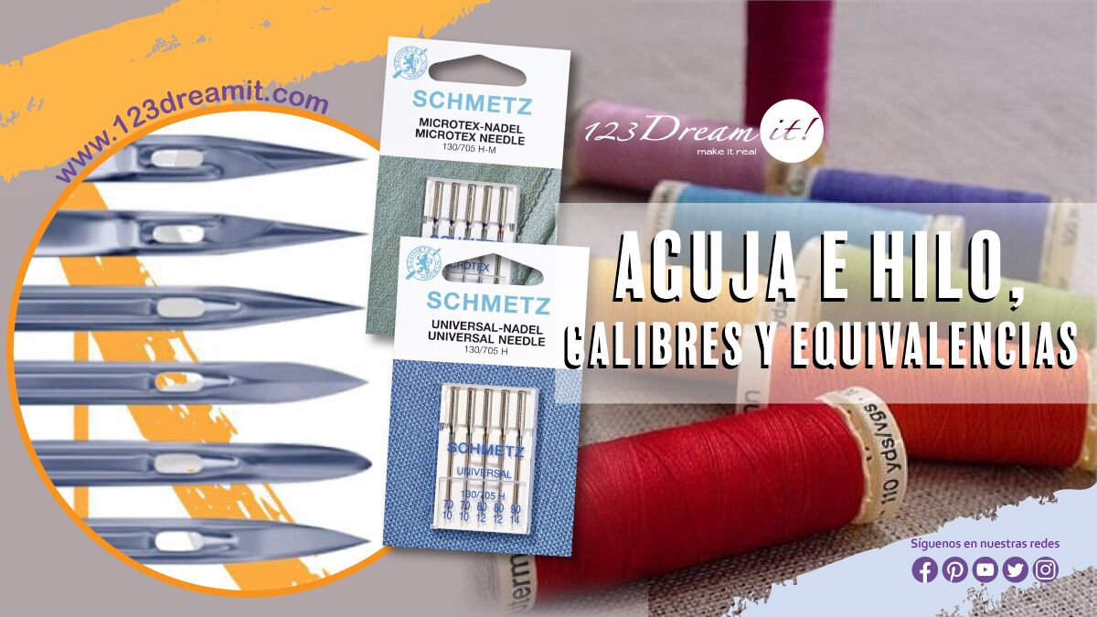 Medidas de ganchos para crochet y tips de uso - 123 Dream it Blog de Costura