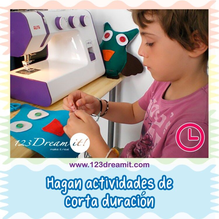 Costura para niños - consejos e ideas - 123 Dream it Blog de Costura