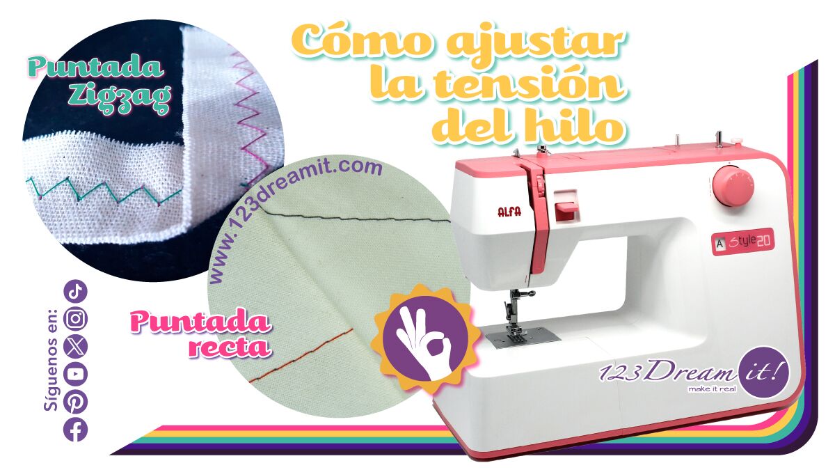 Máquina de coser bordadora Alfa Duo - Rosas Crafts
